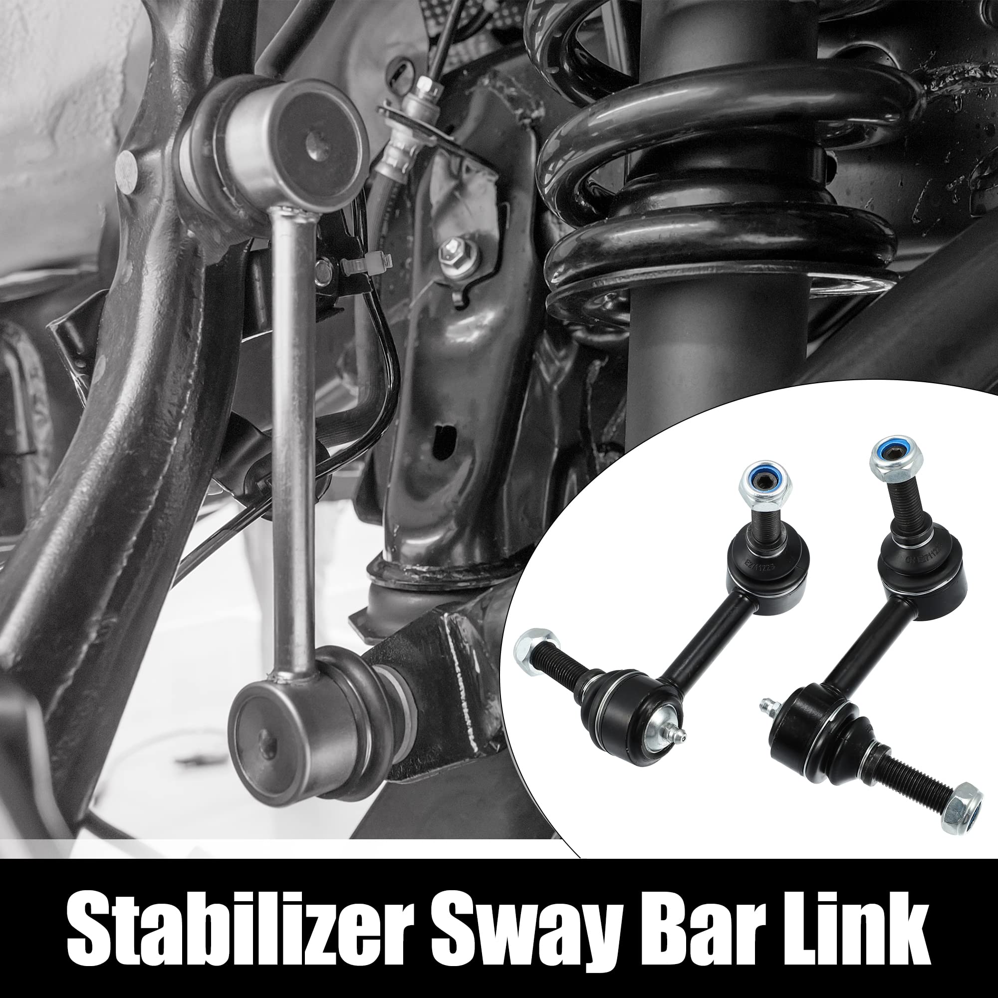 Amazon.com: X AUTOHAUX 2pcs K6665 K6666 Front Suspension Sway Bar